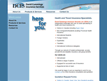 Tablet Screenshot of david-cummings.com